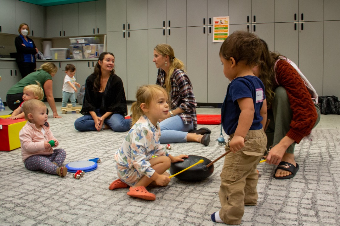 Storytime Event going on at the library