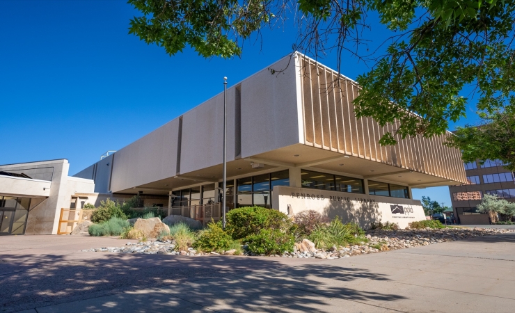 Penrose Library Exterior Library