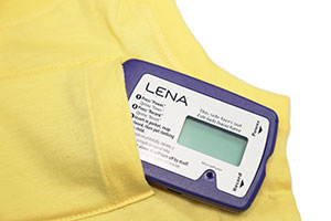 LENA device in vest