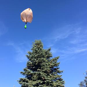 water balloon parachute