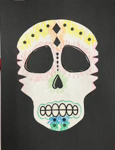 Papel picado skulls