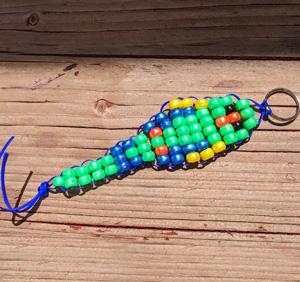 Kids Make: Pony Bead Animal Keychains