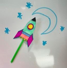 KidsMake: Straw Rockets