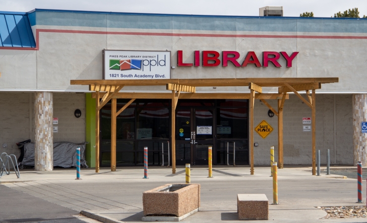 Exterior Photo of Sand Creek Library